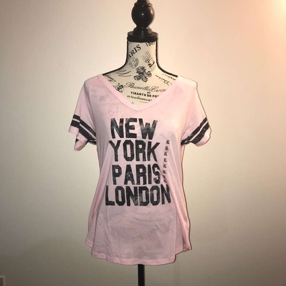 New York Paris London T-shirt